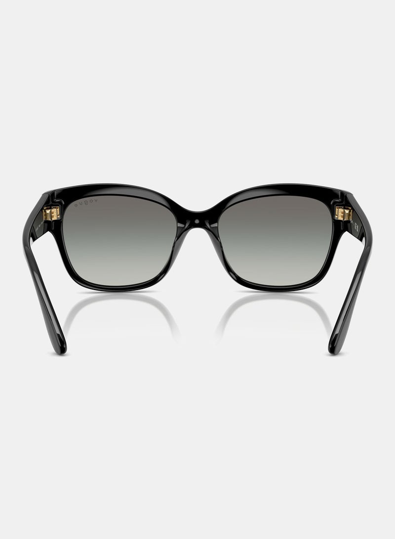 Vogue Full Rim Cat Eye Sunglasses 5638SU, 55, W44, 11 - Image 4